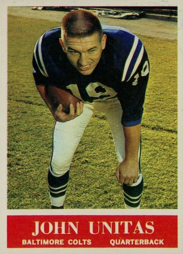 1964 Philadelphia Johnny Unitas #12 Football Card