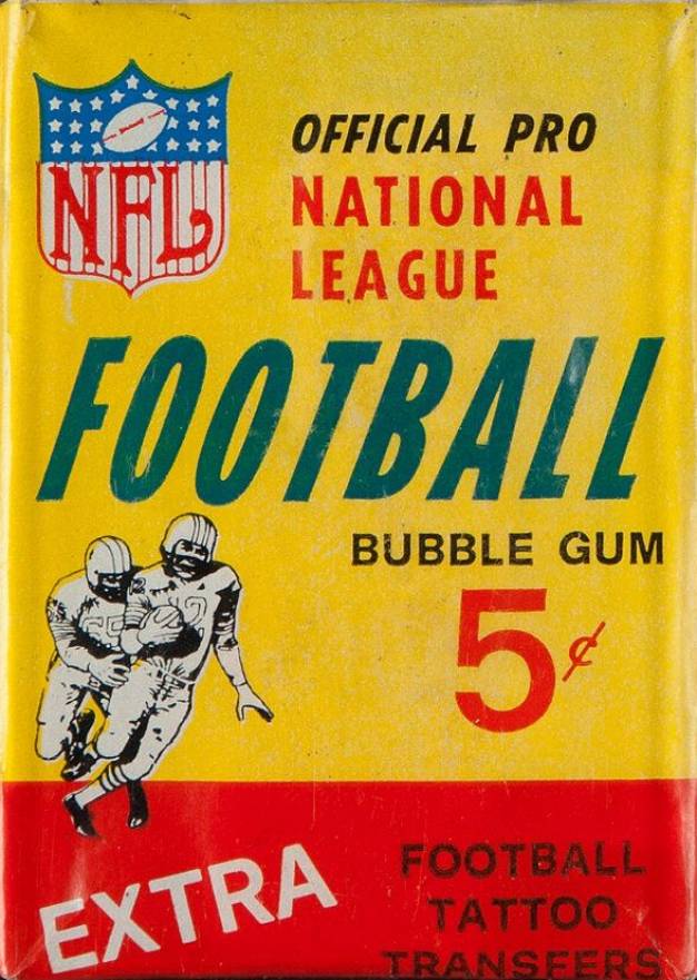 1964 Philadelphia Wax Pack #5cWP Football Card