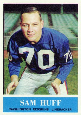 1964 Philadelphia Sam Huff #185 Football Card