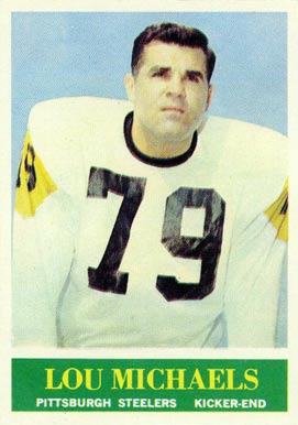 1964 Philadelphia Lou Michaels #147 Football Card