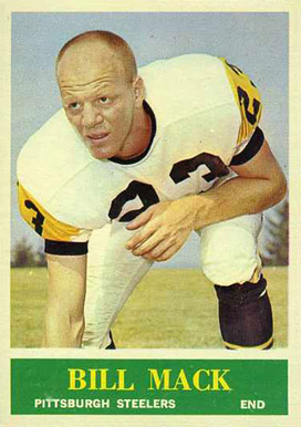 1964 Philadelphia Bill Mack #146 Football Card