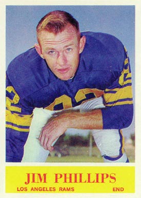 1964 Philadelphia Jim Phillips #93 Football Card