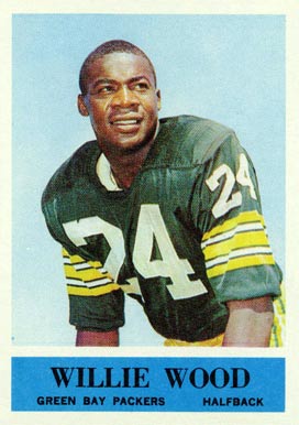 1964 Philadelphia Willie Wood #82 Football Card