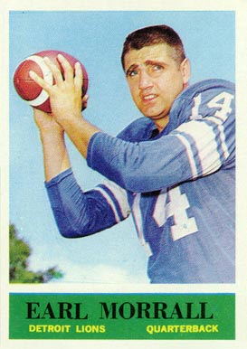 1964 Philadelphia Earl Morrall #65 Football Card