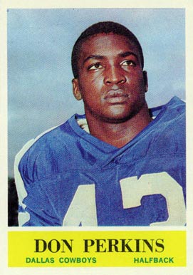 1964 Philadelphia Don Perkins #53 Football Card