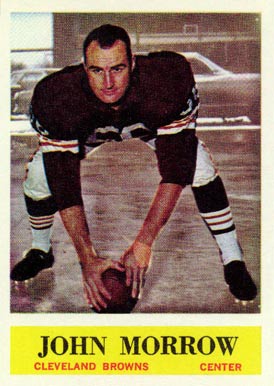 1964 Philadelphia John Morrow #37 Football Card
