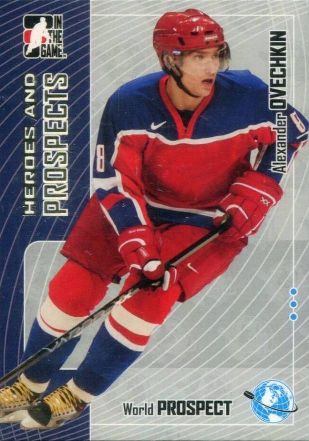 2005 In the Game Heroes & Prospects Alexander Ovechkin #109 Hockey Card