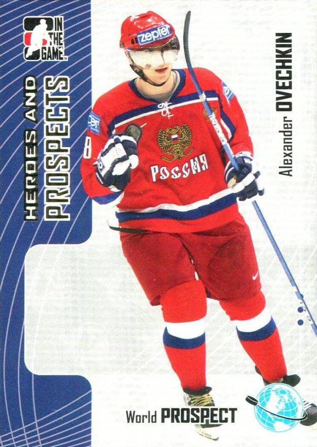 2005 In the Game Heroes & Prospects Alexander Ovechkin #279 Hockey Card