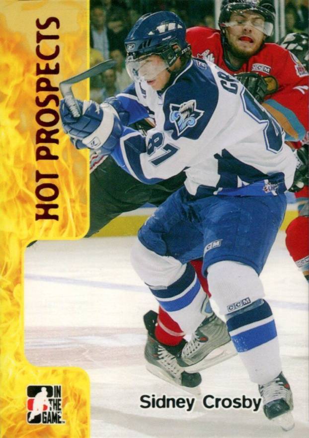2005 In the Game Heroes & Prospects Sidney Crosby #361 Hockey Card