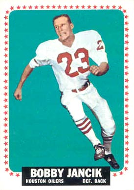 1964 Topps Bobby Jancik #77 Football Card