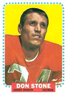 1964 Topps Don Stone #62 Football Card