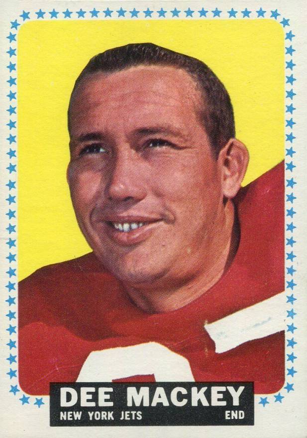 1964 Topps Dee Mackey #119 Football Card