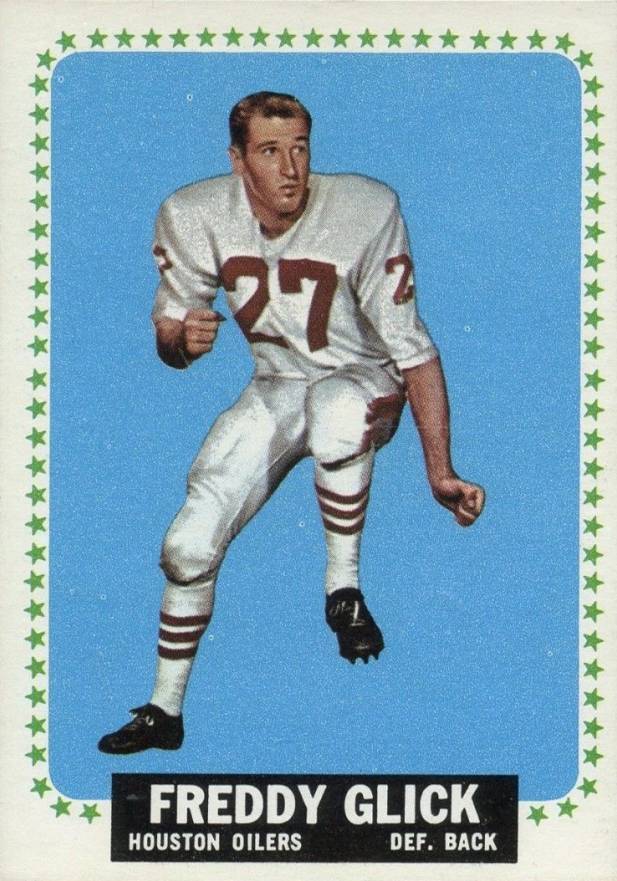 1964 Topps Freddy Glick #74 Football Card