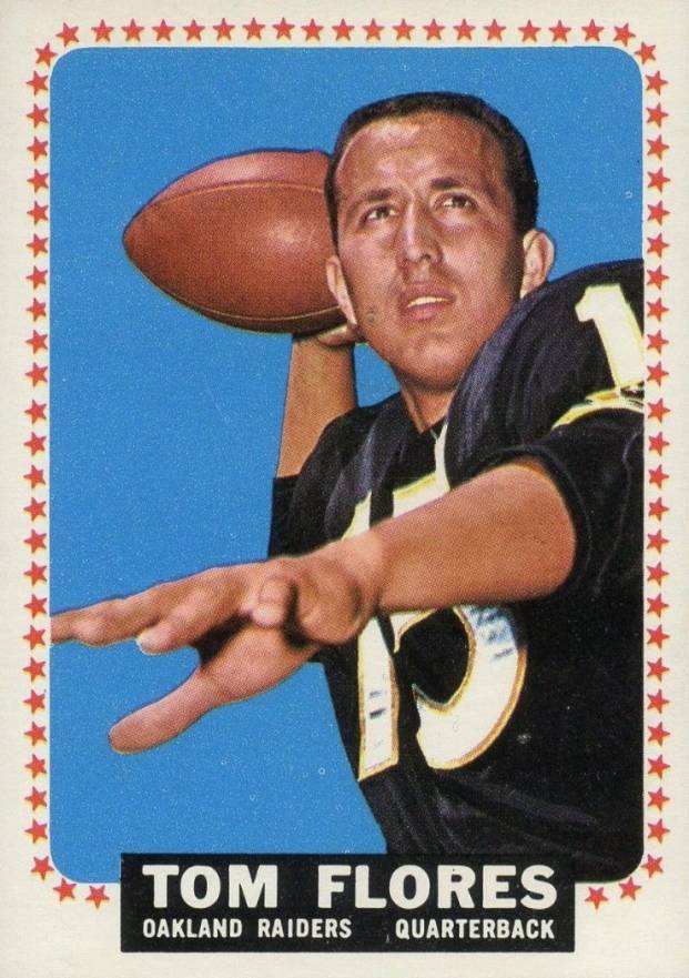 1964 Topps Tom Flores #139 Football Card
