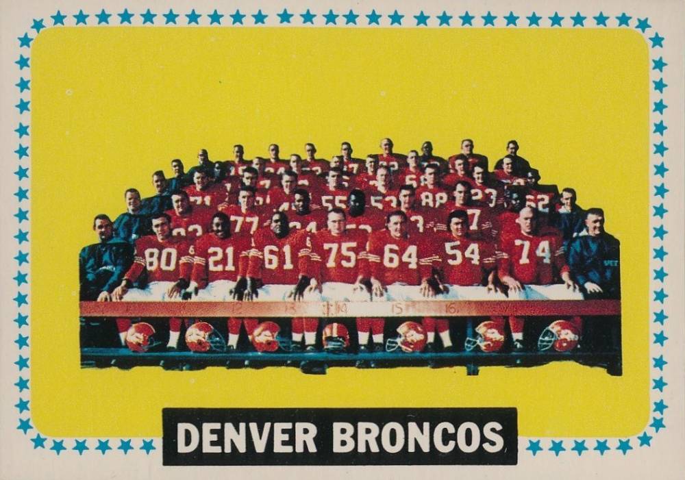 1964 Topps Denver Broncos #65 Football Card
