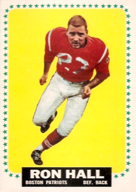 1964 Topps Ron Hall #12 Football Card