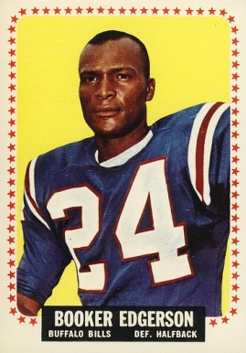 1964 Topps Booker Edgerson #28 Football Card