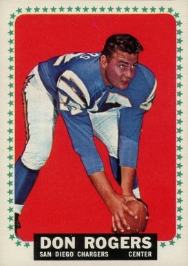 1964 Topps Don Rogers #170 Football Card