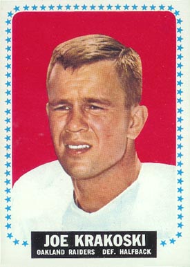 1964 Topps Joe Krakoski #143 Football Card