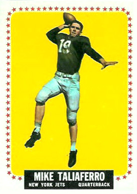 1964 Topps Mike Taliaferro #126 Football Card