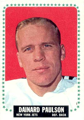 1964 Topps Dainard Paulson #122 Football Card