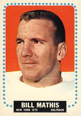 1964 Topps Bill Mathis #120 Football Card