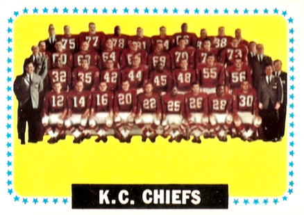 1964 Topps Kansas City Chiefs #110 Football Card