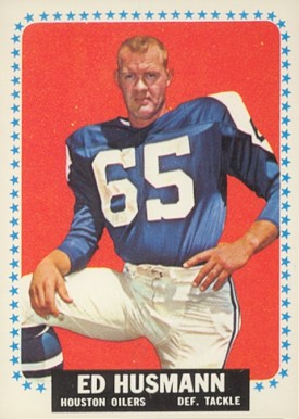 1964 Topps Ed Husmann #76 Football Card