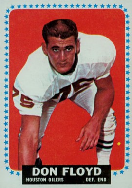 1964 Topps Don Floyd #73 Football Card