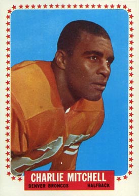 1964 Topps Charlie Mitchell #55 Football Card