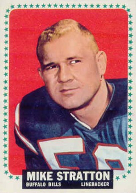 1964 Topps Mike Stratton #39 Football Card