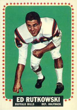1964 Topps Ed Rutkowski #35 Football Card