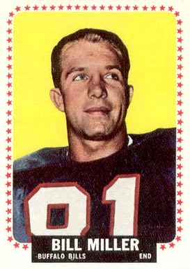1964 Topps Bill Miller #32 Football Card