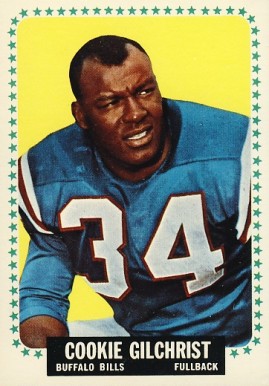 1964 Topps Cookie Gilchrist #29 Football Card