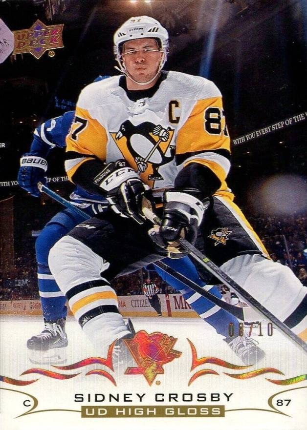 2018 Upper Deck Sidney Crosby #392 Hockey Card