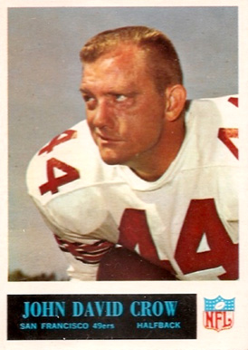 1965 Philadelphia John David Crow #173 Football Card