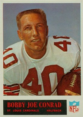 1965 Philadelphia Bobby Joe Conrad #158 Football Card