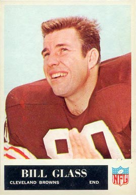 1965 Philadelphia Bill Glass #33 Football Card