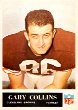 1965 Philadelphia Gary Collins #32 Football Card