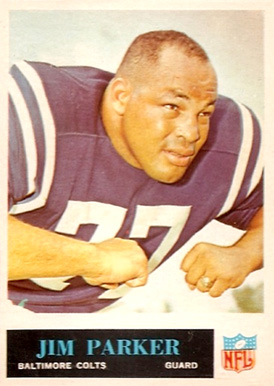 1965 Philadelphia Jim Parker #10 Football Card