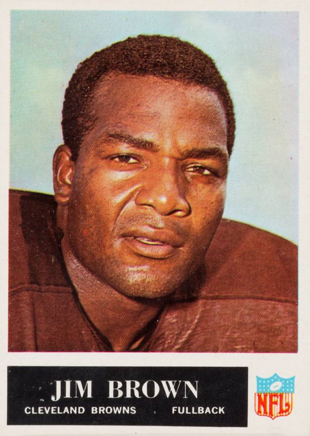 1965 Philadelphia Jim Brown #31 Football Card