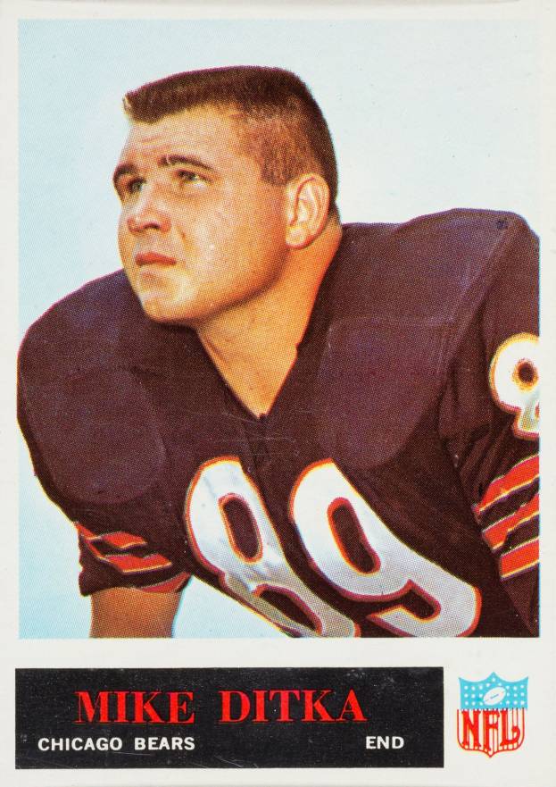 1965 Philadelphia Mike Ditka #19 Football Card