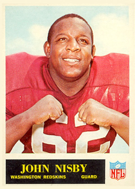 1965 Philadelphia John Nisby #192 Football Card