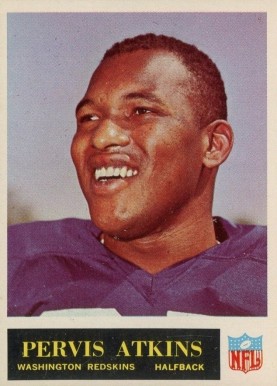 1965 Philadelphia Pervis Atkins #184 Football Card