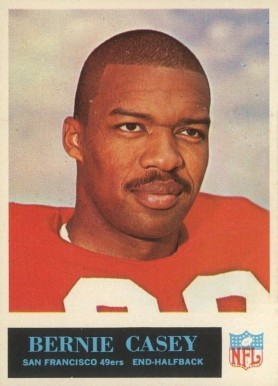 1965 Philadelphia Bernie Casey #172 Football Card
