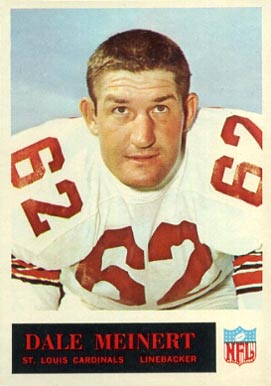 1965 Philadelphia Dale Meinert #165 Football Card