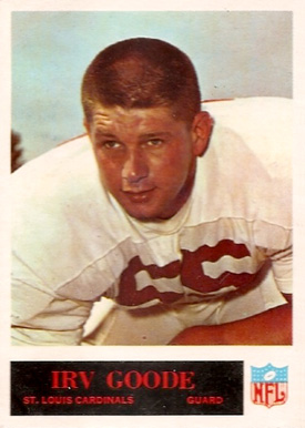 1965 Philadelphia Irv Goode #161 Football Card