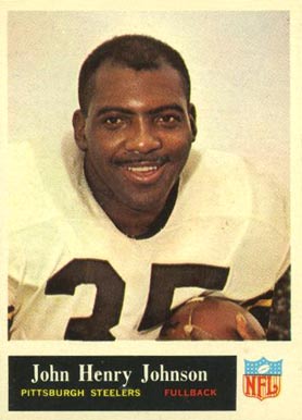 1965 Philadelphia John Henry Johnson #147 Football Card