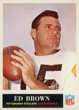 1965 Philadelphia Ed Brown #145 Football Card