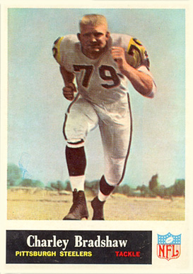 1965 Philadelphia Charley Bradshaw #144 Football Card